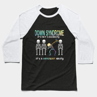 ADHD It_s Not Disability It_s A Different Dabbing Baseball T-Shirt